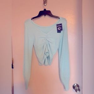 Hollister Reversible Cinch Crop Sweater